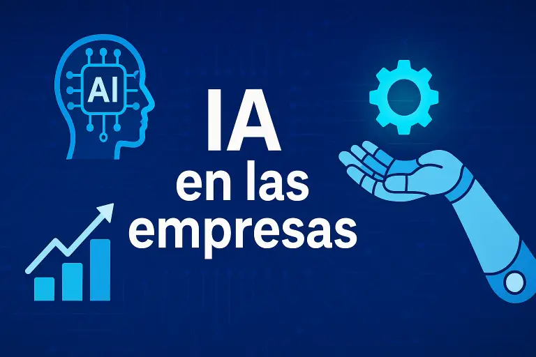 Descubre cómo la IA en las empresas las está transformando: automatización, análisis de datos, atención al cliente y más.